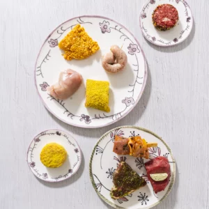 Gourmet niet op schotel