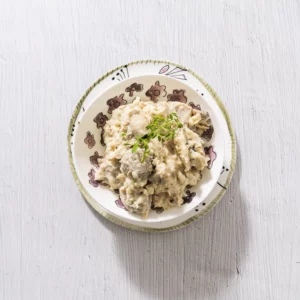 Vol au vent van hoevekip